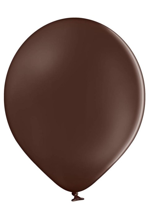 Balony lateksowe B105, Brązowe, Pastel Cocoa Brown, 30cm, 100 sztuk Balony lateksowe B105, Brązowe, Pastel Cocoa Brown, 30cm, 100 sztuk