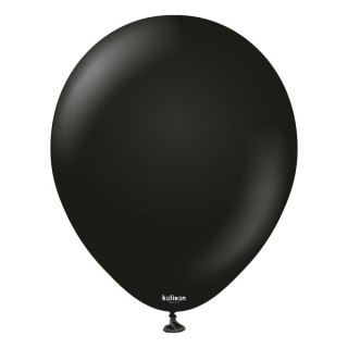 Balony lateksowe Black, czarne 13cm, 100 szt.