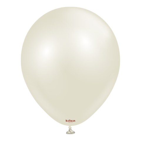 Balony lateksowe Kalisan AURA Ivory White, beżowy, kremowy, 45cm, 25szt. Balony lateksowe Kalisan AURA Ivory White, beżowy, kremowy, 45cm, 25szt.