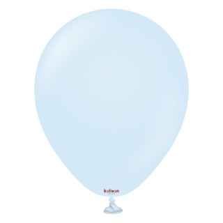 Balony lateksowe Kalisan Macaron Baby Blue, niebieski, 30 cm, 100 szt.