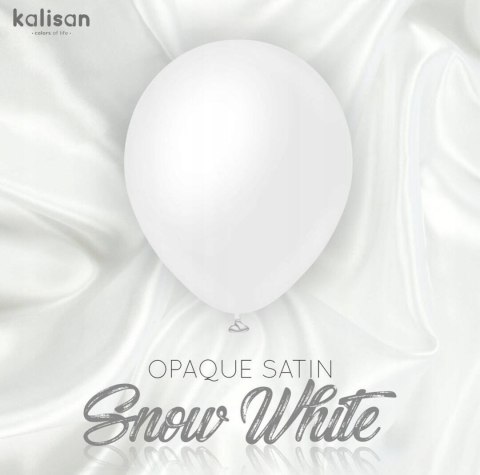 Balony lateksowe Kalisan Snow White, 30 cm, 50 szt. Balony lateksowe Kalisan Snow White, 30 cm, 50 szt.