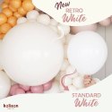 Balony lateksowe White, białe 45cm, 25 szt.