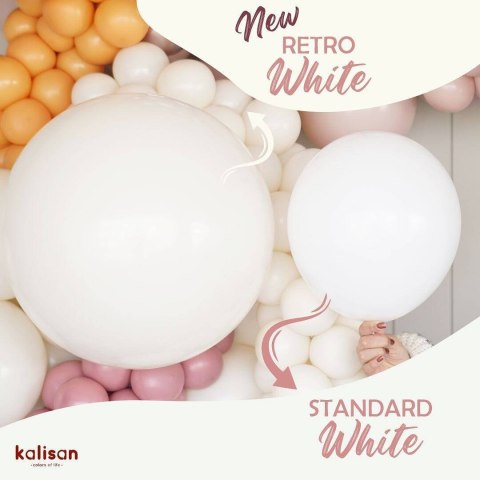 Balony lateksowe White, białe 45cm, 25 szt. Balony lateksowe White, białe 45cm, 25 szt.