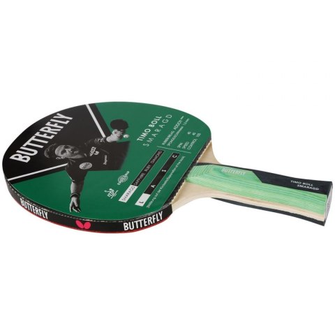Rakietka do Tenisa Stołowego BUTTERFLY Timo Boll Smaragd Rakietka do Tenisa Stołowego BUTTERFLY Timo Boll Smaragd