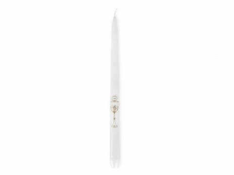 Świeczki komunijne białe, 29 cm, 4 szt Świeczki komunijne białe, 29 cm, 4 szt