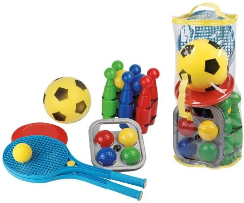 Zestaw wakacyjny gry sportowe 5 w 1 Zestaw wakacyjny gry sportowe 5 w 1