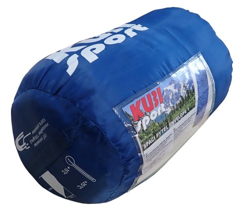 Śpiwór Turystyczny Kempingowy Ciepły Lekki Kołdra KUBISPORT 190x75 cm Śpiwór Turystyczny Kempingowy Ciepły Lekki Kołdra KUBISPORT 190x75 cm