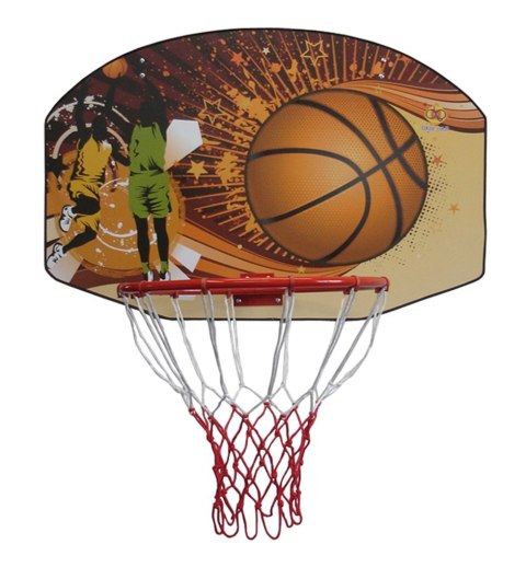 Tablica do Koszykówki Kosza z Siatką Zestaw KUBISPORT 90 x 60 cm Tablica do Koszykówki Kosza z Siatką Zestaw KUBISPORT 90 x 60 cm