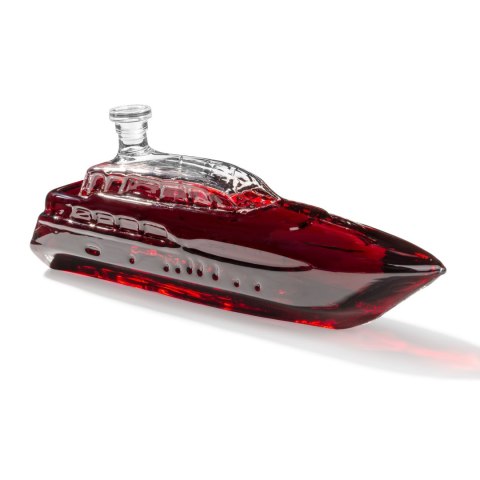 Karafka Yacht 1L - akcesoria do whisky - w kształcie luksusowego jacht -u Karafka Yacht 1L - akcesoria do whisky - w kształcie luksusowego jacht -u