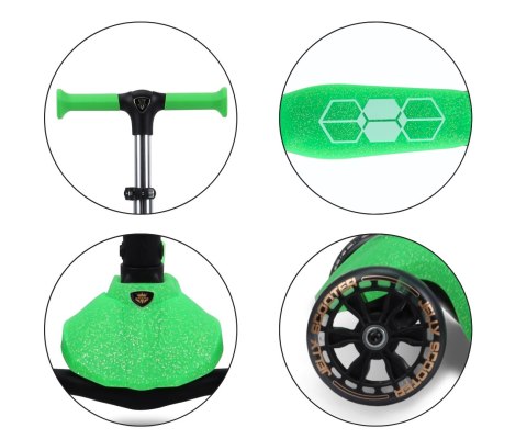 Milly Mally Scooter Jelly Green Milly Mally Scooter Jelly Green