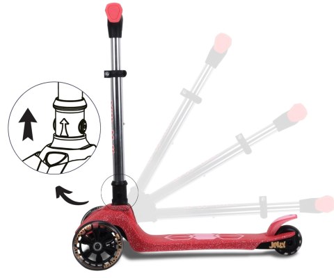 Milly Mally Scooter Jelly Pink Milly Mally Scooter Jelly Pink