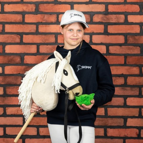 Skippi Hobby Horse z kantarem - Almond - A3 HH - prezent na dzień dziecka Skippi Hobby Horse z kantarem - Almond - A3 HH - prezent na dzień dziecka