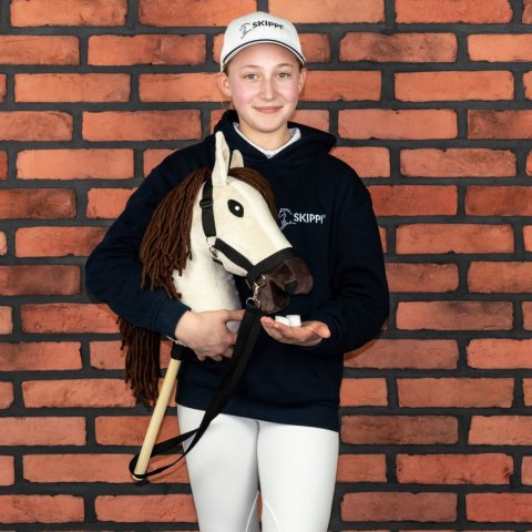 Skippi Hobby Horse z kantarem - Biszkopt - A3 HH - prezent na dzień dziecka Skippi Hobby Horse z kantarem - Biszkopt - A3 HH - prezent na dzień dziecka