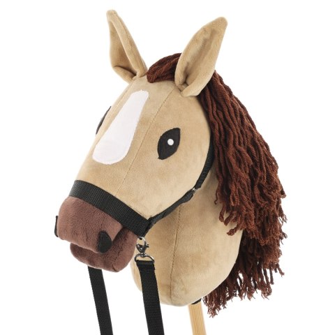 Skippi Hobby Horse z kantarem - Karmel - A3 HH - prezent na dzień dziecka Skippi Hobby Horse z kantarem - Karmel - A3 HH - prezent na dzień dziecka