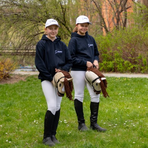 Skippi Hobby Horse z kantarem - Karmel - A3 HH - prezent na dzień dziecka Skippi Hobby Horse z kantarem - Karmel - A3 HH - prezent na dzień dziecka