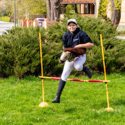 Skippi Hobby Horse z kantarem - Karmel - A3 HH - prezent na dzień dziecka Skippi Hobby Horse z kantarem - Karmel - A3 HH - prezent na dzień dziecka