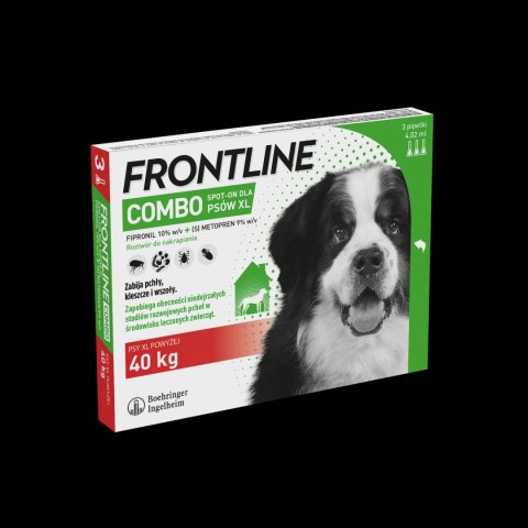 FRONTLINE Combo Spot-On Dla Psów 3x4,02ml FRONTLINE Combo Spot-On Dla Psów 3x4,02ml