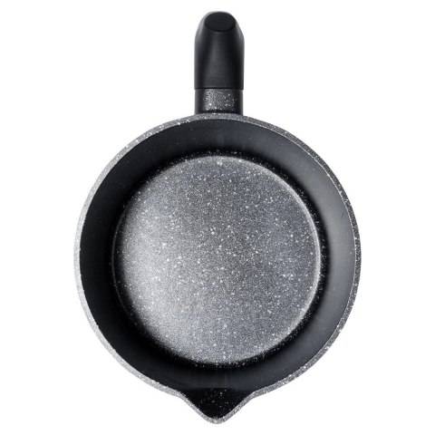 Garnek do Gotowania Mleka Indukcja z Uchwytem Wylewką Granitowy ORION 2,2 l Garnek do Gotowania Mleka Indukcja z Uchwytem Wylewką Granitowy ORION 2,2 l