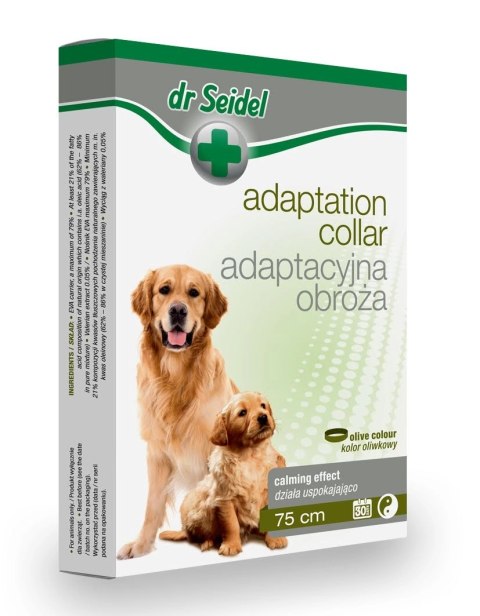 Laboratorium DermaPharm Dr Seidel Obroża Adaptacyjna Dla Psów 75cm Laboratorium DermaPharm Dr Seidel Obroża Adaptacyjna Dla Psów 75cm