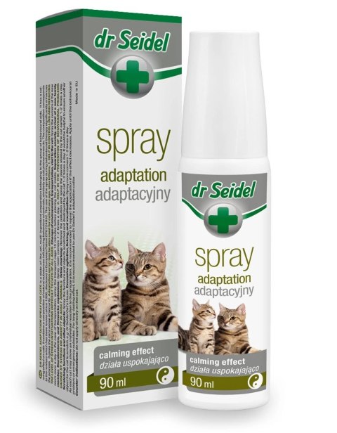 Laboratorium DermaPharm Dr Seidel Spray Adaptacyjny Dla Kotów 90ml Laboratorium DermaPharm Dr Seidel Spray Adaptacyjny Dla Kotów 90ml