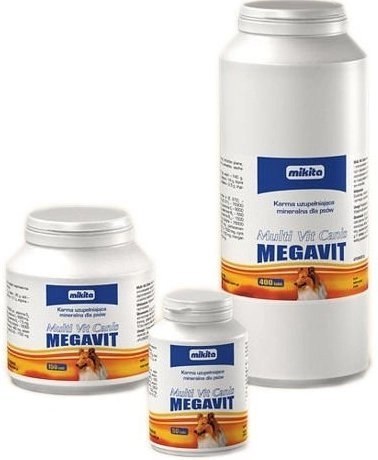 Mikita Multi Vit Canis Megavit 400 Tabletek Mikita Multi Vit Canis Megavit 400 Tabletek