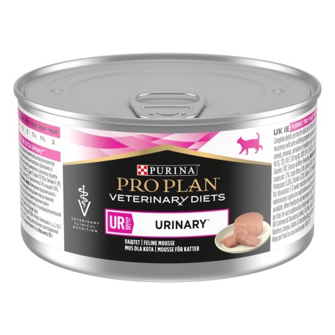 PURINA Pro Plan Veterinary Diets UR Urinary Cat Indyk 195g PURINA Pro Plan Veterinary Diets UR Urinary Cat Indyk 195g