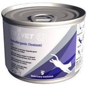 TROVET VRD Hypoallergenic Dziczyzna Dla Kota 200g TROVET VRD Hypoallergenic Dziczyzna Dla Kota 200g