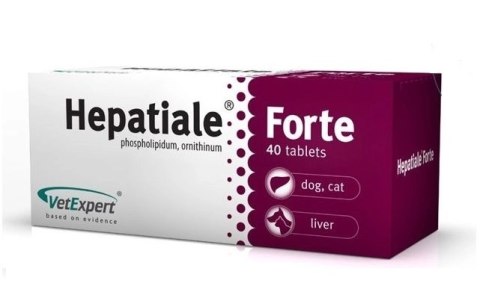 VETEXPERT Hepatiale Forte Large Breed 40 Tabletek VETEXPERT Hepatiale Forte Large Breed 40 Tabletek