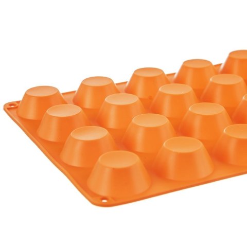 Forma silikonowa foremka do pieczenia mini muffinek na muffinki małe babeczki 20 sztuk Forma silikonowa foremka do pieczenia mini muffinek na muffinki małe babeczki 20 sztuk