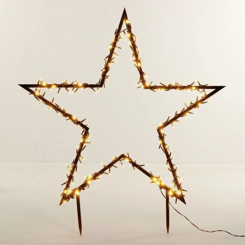 Gwiazda świecąca zewnętrzna metalowa 350 LED 121 cm Gwiazda świecąca zewnętrzna metalowa 350 LED 121 cm