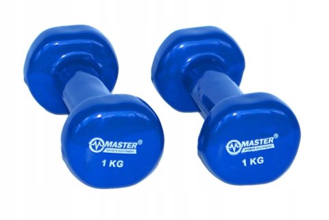 Hantelki Żeliwne Pokryte Winylem 1 kg x2 Hantelki Żeliwne Pokryte Winylem 1 kg x2