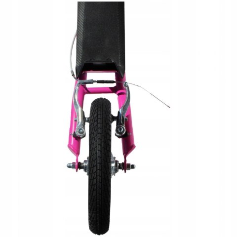 Hulajnoga na Pompowanych Kołach MASTER Rebel Pink 16/12″ Hulajnoga na Pompowanych Kołach MASTER Rebel Pink 16/12″