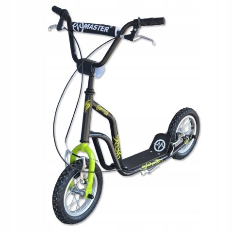 Hulajnoga na Pompowanych Kołach Ride Black 12″ Hulajnoga na Pompowanych Kołach Ride Black 12″