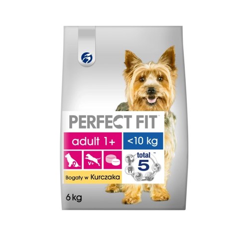 PERFECT FIT Adult 1+ Małe Rasy Z Kurczakiem 6kg PERFECT FIT Adult 1+ Małe Rasy Z Kurczakiem 6kg