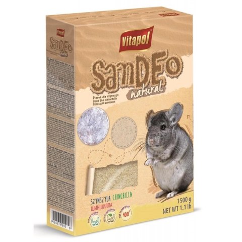 Vitapol Piasek Dla Szynszyli 1,5kg Vitapol Piasek Dla Szynszyli 1,5kg