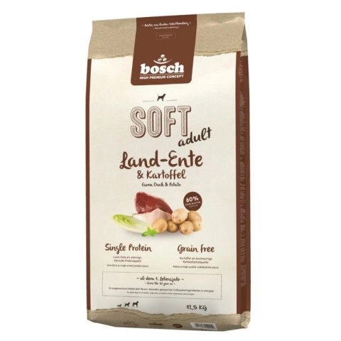 BOSCH Soft Adult Kaczka & Ziemniaki 12,5kg BOSCH Soft Adult Kaczka & Ziemniaki 12,5kg