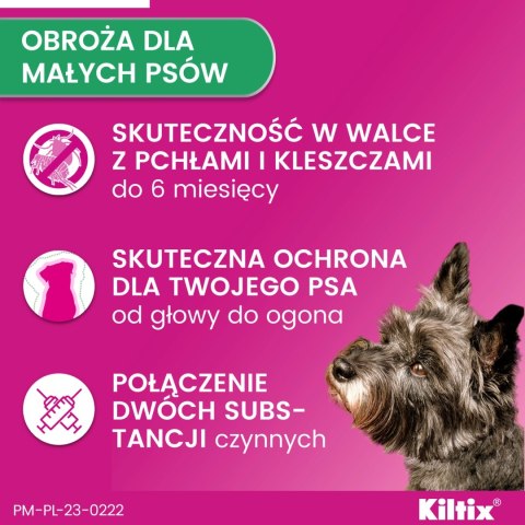 Bayer Kiltix Obroża Na Kleszcze I Pchły Dla Psa 38cm Bayer Kiltix Obroża Na Kleszcze I Pchły Dla Psa 38cm