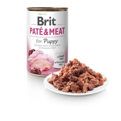 Brit Pate & Meat Puppy Kurczak Z Indykiem 400g Brit Pate & Meat Puppy Kurczak Z Indykiem 400g