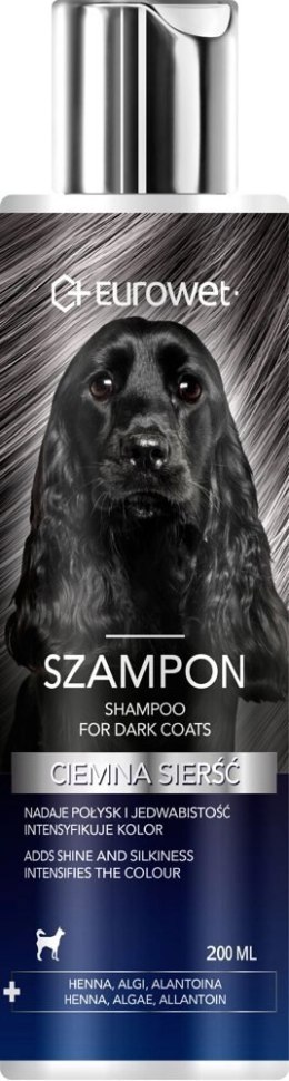 Eurowet Szampon Ciemna Sierść 200ml