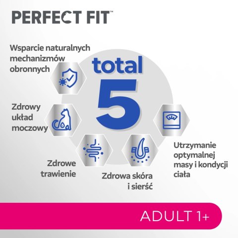 PERFECT FIT Adult 1+ Z Łososiem 750g PERFECT FIT Adult 1+ Z Łososiem 750g