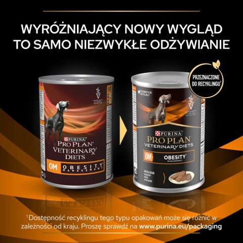 PURINA Pro Plan Veterinary Diets OM Obesity Management 400g PURINA Pro Plan Veterinary Diets OM Obesity Management 400g