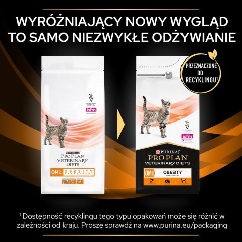 PURINA Pro Plan Veterinary Diets OM Obesity Management Cat 1,5kg PURINA Pro Plan Veterinary Diets OM Obesity Management Cat 1,5kg