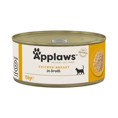 APPLAWS Chicken Breast With Cheese In Broth Tin 156g APPLAWS Chicken Breast With Cheese In Broth Tin 156g