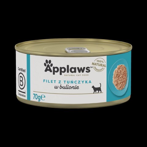 APPLAWS Tuna Fillet In Broth 70g APPLAWS Tuna Fillet In Broth 70g