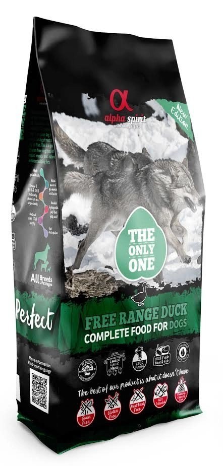 Alpha Spirit Free Range Duck 12kg Alpha Spirit Free Range Duck 12kg