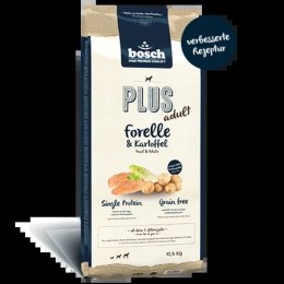 BOSCH Plus Adult Pstrąg & Ziemniaki 12,5kg