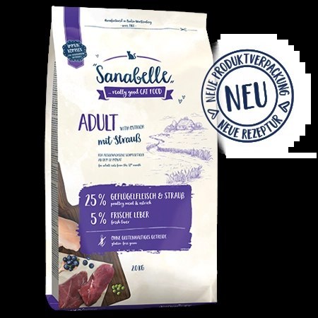 BOSCH Sanabelle Adult Struś 10kg BOSCH Sanabelle Adult Struś 10kg