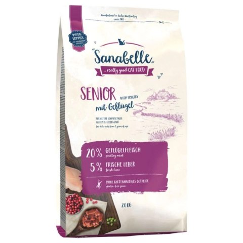 BOSCH Sanabelle Senior Drób 10kg BOSCH Sanabelle Senior Drób 10kg