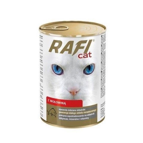 Dolina Noteci Rafi Cat Wołowina W Sosie 415g Dolina Noteci Rafi Cat Wołowina W Sosie 415g
