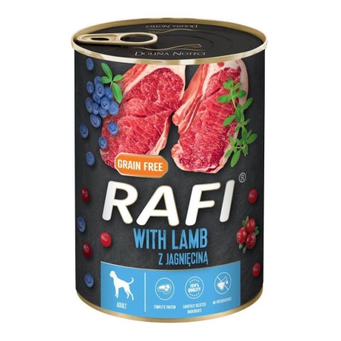 Dolina Noteci Rafi Z Jagnięciną 400g Dolina Noteci Rafi Z Jagnięciną 400g
